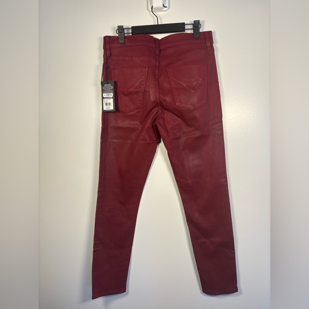 Brand new with tags! Hudson Jeans Women's Burgundy Pants wine maroon